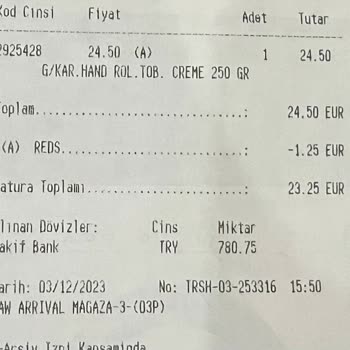 Urart Gümrüksüz Mağaza Fahiş Euro Kuru