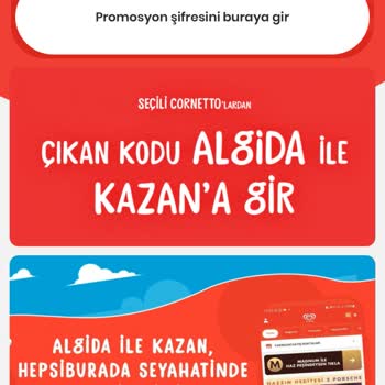 Algida Üzerinden Topladığım Puanlar