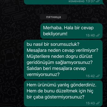 Charmé Butik Ürünümü Göndermediler + Mesajlara Yanıt Bile Vermiyorlar