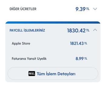 Onaysız Paycell Aboneliği Ve Habersiz İtunes Store Harcamaları