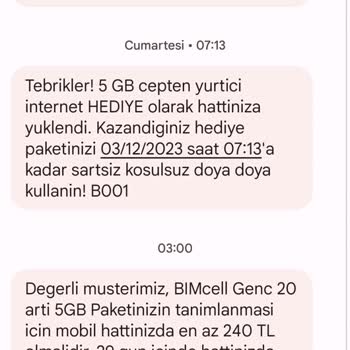 Bimcell Operatör Paket Fiyat Artışı Şoku!