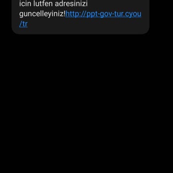 Kargo Adıyla Gelen +44 Numarada Mesaj