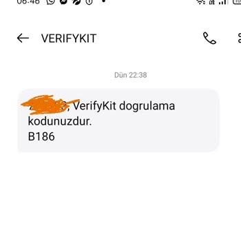 Bilinmeyen Verifykit Onay Kodu Tedirginliği