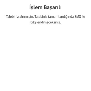 Vodafone İnternet Aşım Paketi