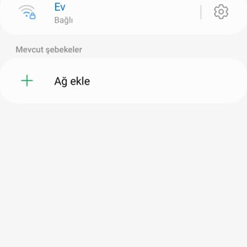 Samsung Wi-Fi Çekmeme Sorunu