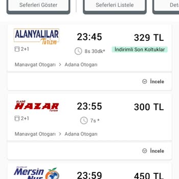 Hazar Turizm Sürekli Olarak Verilen Yanıltıcı Bilgi