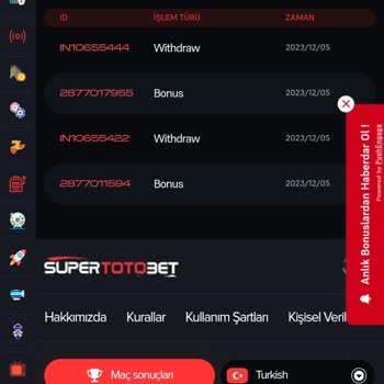 Supertotobet Haksız Şartlarla Mağdur Oldum