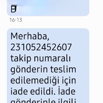 Sendeo Kargo Teslim Etmiyor