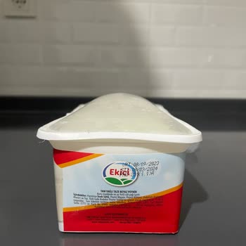 Ekici Peynir Ekici Beyaz Peynirin Paketinin Şişmesi