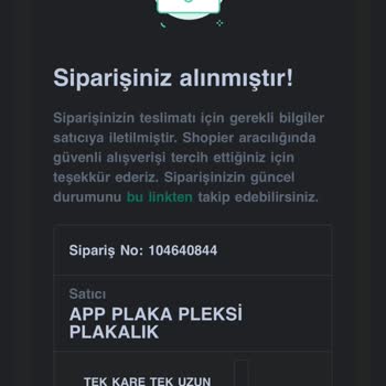 Benimplakacim Shopier'den Sipariş Verdim Fakat Hesabı Kapattılar Paramı Alamıyorum