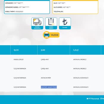 PTT Kargo PTT Mağduru Oldum Gene
