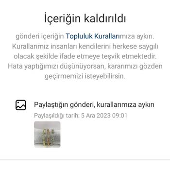 Instagram Paylaşımlarının Kaldırılması!