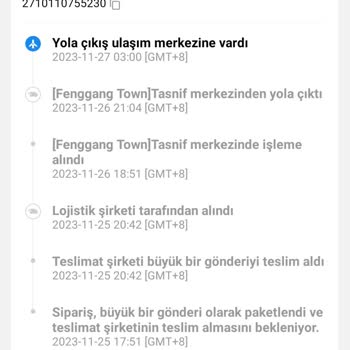 Aliexpress Sipariş Hareketsiz Bekliyor