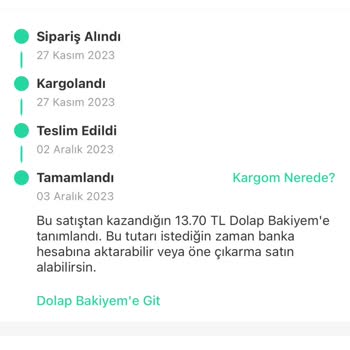 Dolap Uygulaması Ve PTT