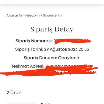Enza Home Teslim Edilmeyen Mobilya