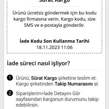 N11 Aldığım Ürünü İade Talebi