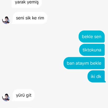 TikTok Uygunsuz Şey Paylaşımı
