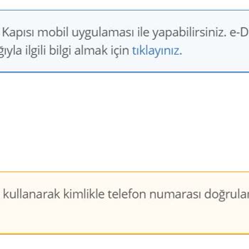 T. C. Cumhurbaşkanlığı Mavi Kartla Artık Giriş Yapılamıyor