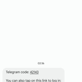 Telegram Onay Kodu Gelmesi