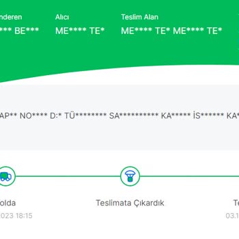 Sendeo Kargo Teslim Edilmemesi