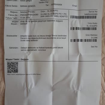 Vatan Bilgisayar Bozuk Ürün Sorunu