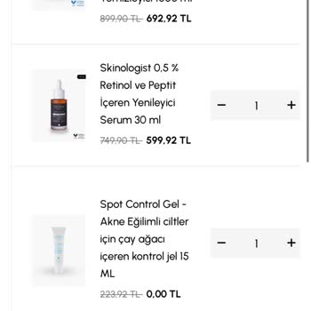 Cosmed Eksik Ürün Gönderdi