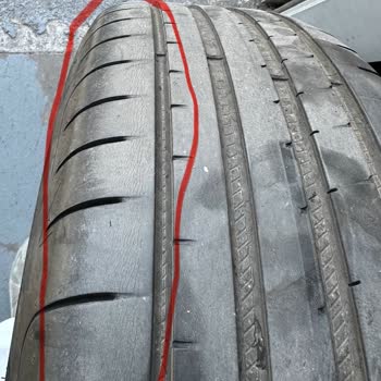 Goodyear Lastikte Oluşan Çatlakları İncelenmesi Sonucu Red Alması