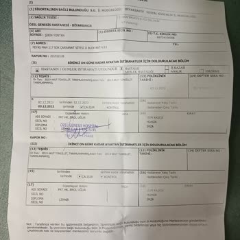 Türkiye Sigorta Turkiye Sigorta Sorunumu SSK Sorunumu Çözemedim