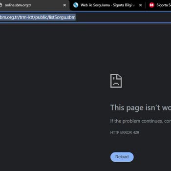 Sigortam360 (5664) Sigortam360.com Kaza Sorgulama Hatası