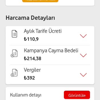 Vodafone Haksız Yere Kesilen Fatura Ve Kesilecek Olan Fatura