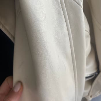 Mango Deri Ceket Kumaşı Bozuldu.