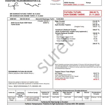 Kıvılcım İletişim Fatura İtirazı Ve Düzeltilmesi