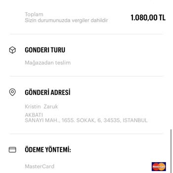 Pull And Bear Kargomun Gereken Sürede Teslim Edilmemesi