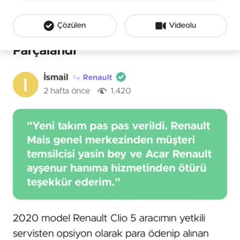 Renault Clio Paspas Delinmesi Sorunu