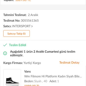 Trendyol Yanlış Gönderilen Ürün Değişimini Yapılmıyor