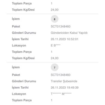 Scotty Kargonun Kargomu Teslim Etmemesi