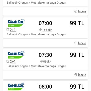 Uludağ Turizm Uludağ Vip Seferlerinin İptali