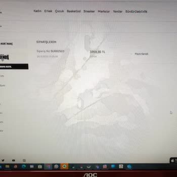 Sneaks Up Sitesi Bedeli Ödenen Ürünü Göndermiyor.