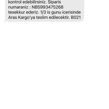 Nişantaşı Butika Ürünüm Hala Gelmedi