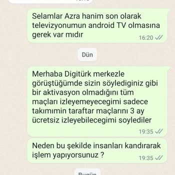 Digiturk Paket Kargaşası Ve Hizmet Sorunları