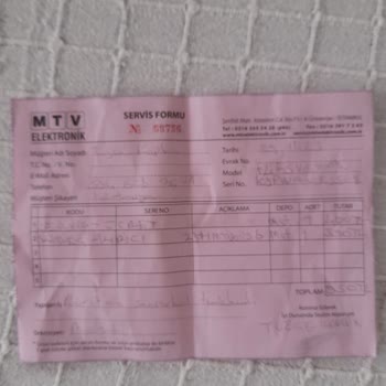 LG TR Servis Nedeniyle Pişman Etti MTV Elektronik İşini Yapamıyor