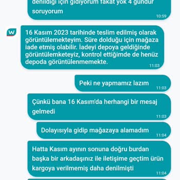 Watsons Kayıp Kargo Ve Bilgilendirme Sorunu