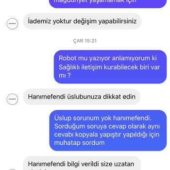 Hr Butik Ticaret Ahlakına Uygun Çalışmıyor