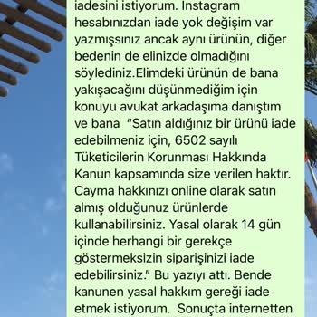 Hr Butik Ticaret Ahlakına Uygun Çalışmıyor