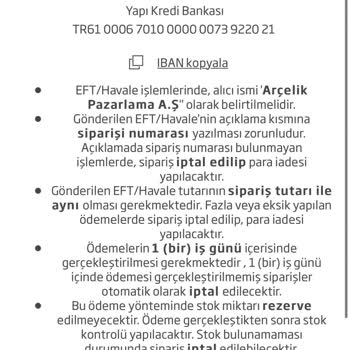 Beko İnternet Sitesinden Aldığım Ürün Gözükmüyor