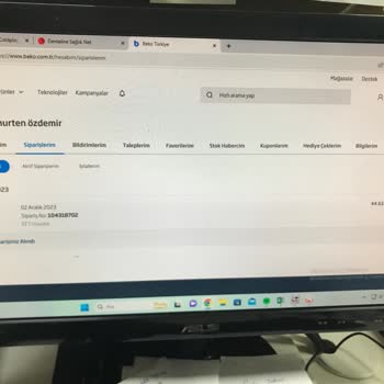 Beko İnternet Sitesinden Aldığım Ürün Gözükmüyor