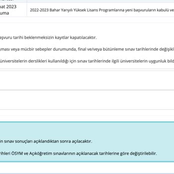 Ahmet Yesevi Üniversitesi Açık Öğretim İle Aynı Anda Sınav Yapıyor