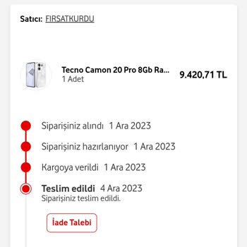 Firsatkurdu.com Faturada Yanlış Fiyat