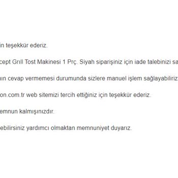 Amazon Ürün İptal Ve İade Süreci Gecikme Problemi