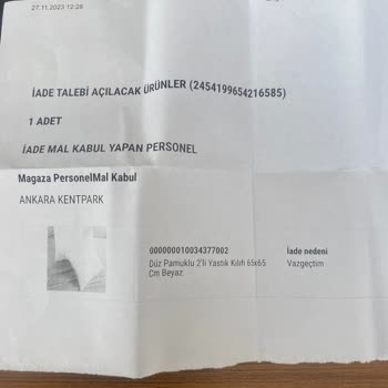 Englısh Home Para İadesi Mi Yapmıyor
